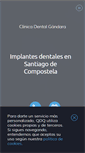 Mobile Screenshot of clinicadentalsantiago.com